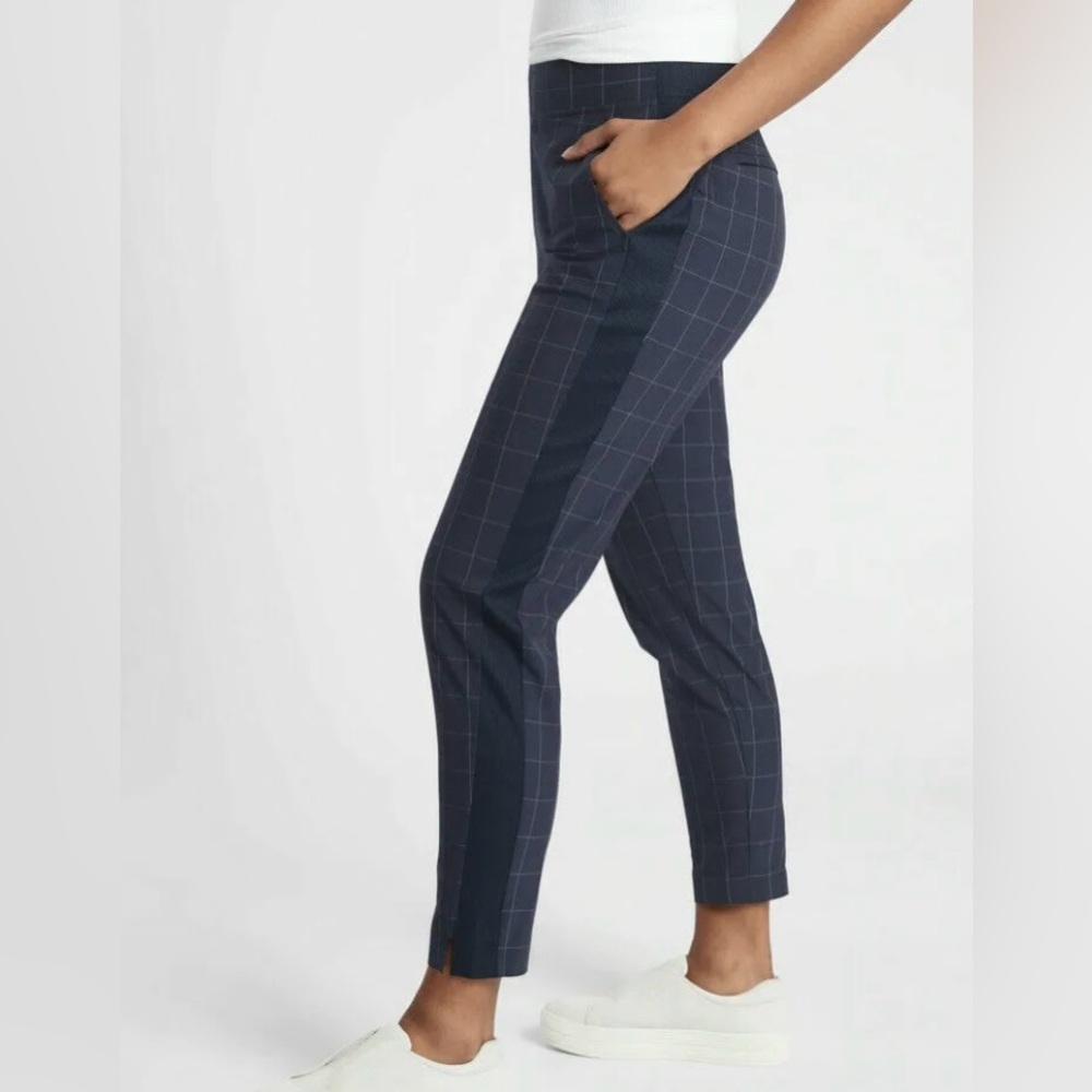 Athleta Brooklyn Textured Ankle Pants